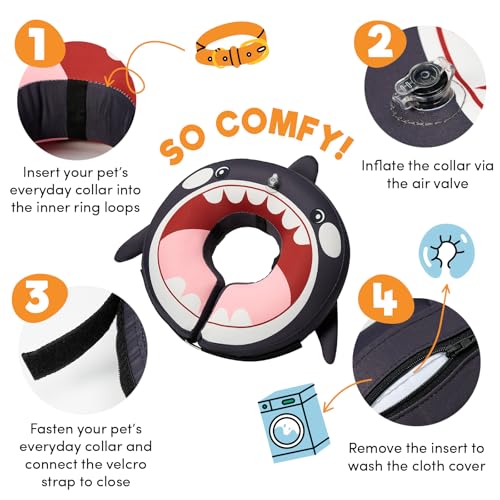 BENCMATE Dog Recovery Collar — Orca