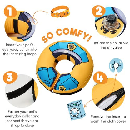 BENCMATE Dog Recovery Collar — Police Officer