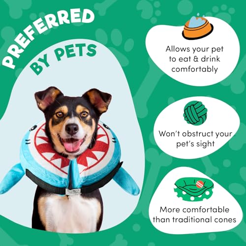 BENCMATE Dog Recovery Collar — Shark