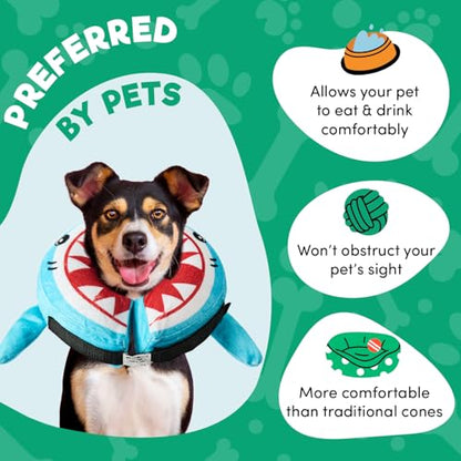 BENCMATE Dog Recovery Collar — Shark