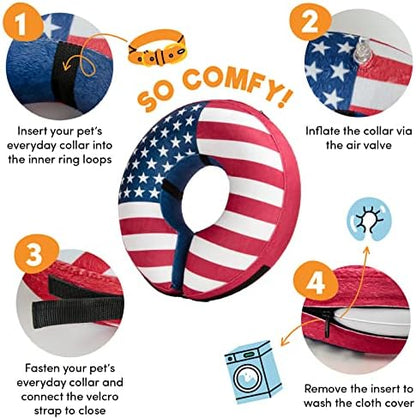 BENCMATE Flag recovery cone – size guide and neck measurement chart for proper fit