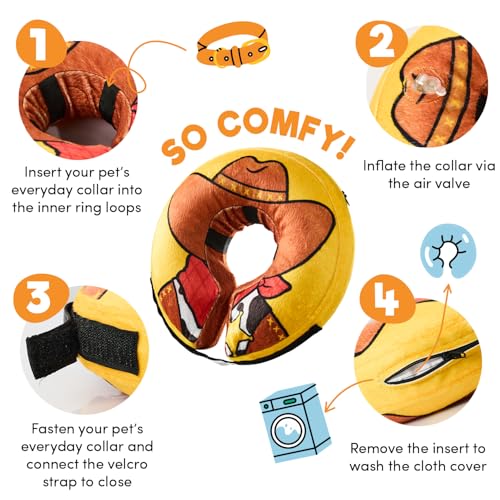 BENCMATE Dog Recovery Collar — Cowboy
